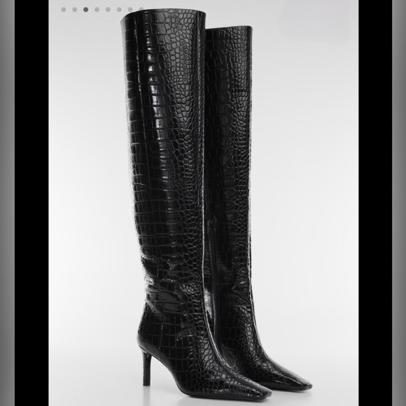 Mango knee high ‘Avatar’ Boots - Picture 4 of 14
